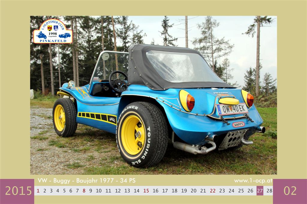 Oldtimerkalender 2015